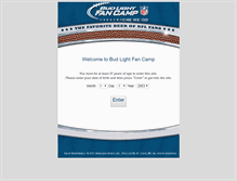 Tablet Screenshot of media.budlightfancamp.com